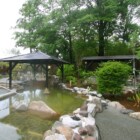 露天風呂の半景